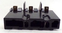 ALLEN BRADLEY FUSE BLOCK, CAT NO. 1494V-FS30, SERIES A, 30 AMPS, 600 VOLTS