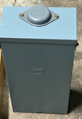 Square D FA100RB Circuit Breaker Enclosure Type 3R 600V 100A