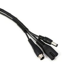 Spiral Wrap Cable Binding Tidy Leads on TV /Home Cinema/ PC/ CCTV Wires Hide