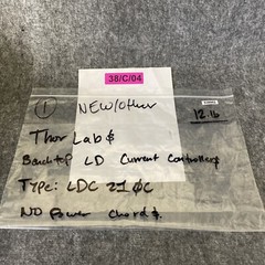 Thorlabs LDC210C Benchtop Laser Diode Current Controller Laser Diode 1A HV New