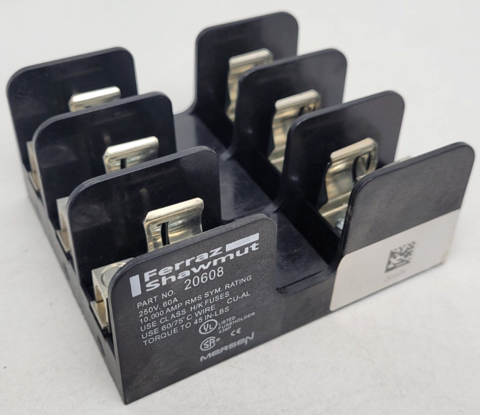 20608 Ferraz Shawmut Mersen 250V 30 Amp Fuse Holder – Next Day Option – New