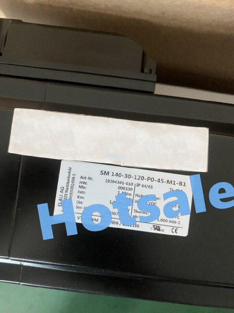 SM140-30-120-P0-45-M1-B1 Servo Motor SM140-30-120-P0-45-M1-B1