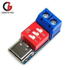 PD/QC Decoy Fast Charging Trigger Module Adjustable Voltage 5V9V12V20V Type-C 5A