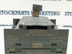 SIEMENS 6ES7 231-0HC22-0XA0 Analog Input Module 21-28 VDC 30 Days Warranty