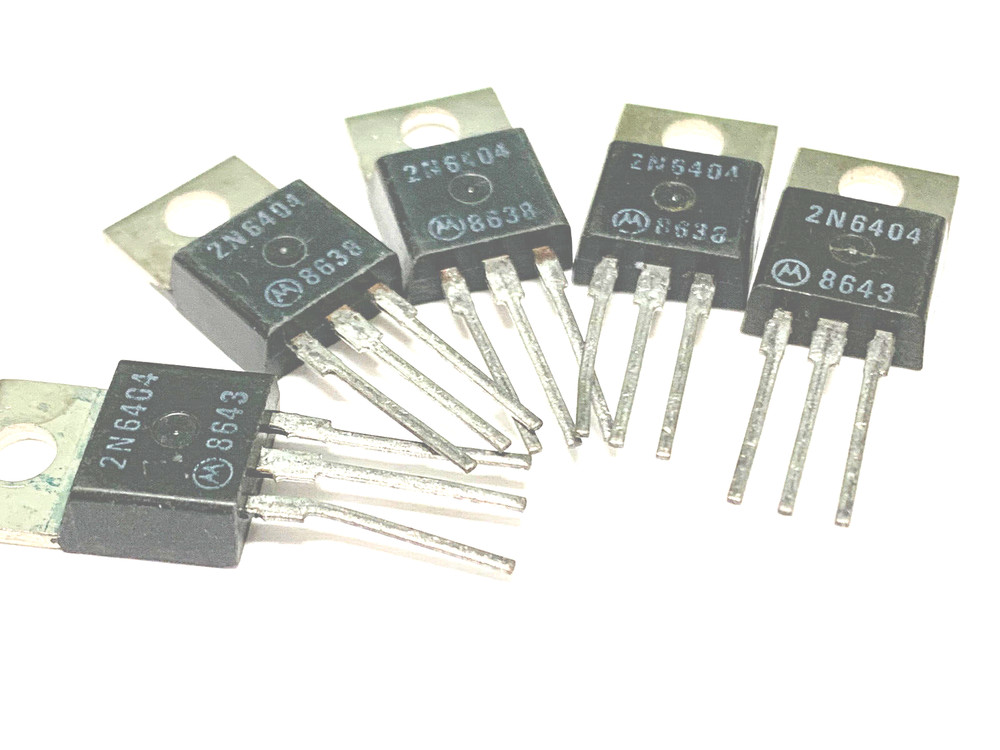 2 Pieces 2N6404 LITTELFUSE 30mA 500mW 16A 160A@60Hz One-way thyris BY MOTOROLA