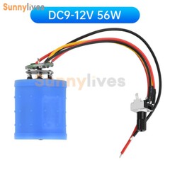 DC9V 12V 24V 100000RPM Ultra High Speed BLDC 3-Phase Brushless Motor with Fan