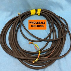 Synthetic Rubber Insulation, P136-29 MSHA 12 AWG, 3/C, SEOOW, 600V, 40 FT.-Black