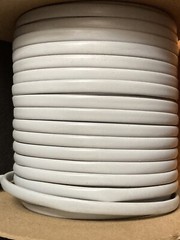 Varflex ES-4400 Size #3 High Temp Silicone Rubber Glass Impregnated 10 ft Incr.