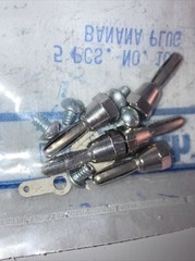 HH Smith #100 Uninsulated Banana Plug Package of 5 pcs.