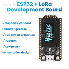 Heltec V4 0.96″ OLED Solar-Powered LoRa 32 Dev-Board GPS ESP32 SX1262 Wi-Fi BLE