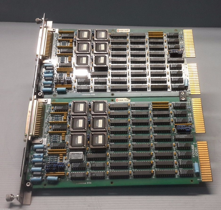 FIDIA DUAL DCB1 CNC CONTROL CIRCUIT BOARDS PCB REV 0