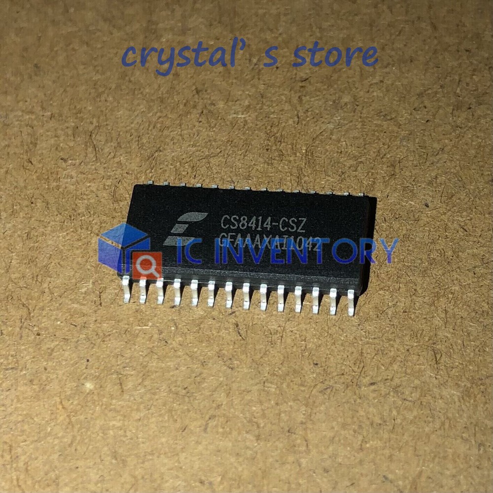 1pcs CS8414 CS8414-CS CS8414CS ON SOIC28 to SOP28 PCB
