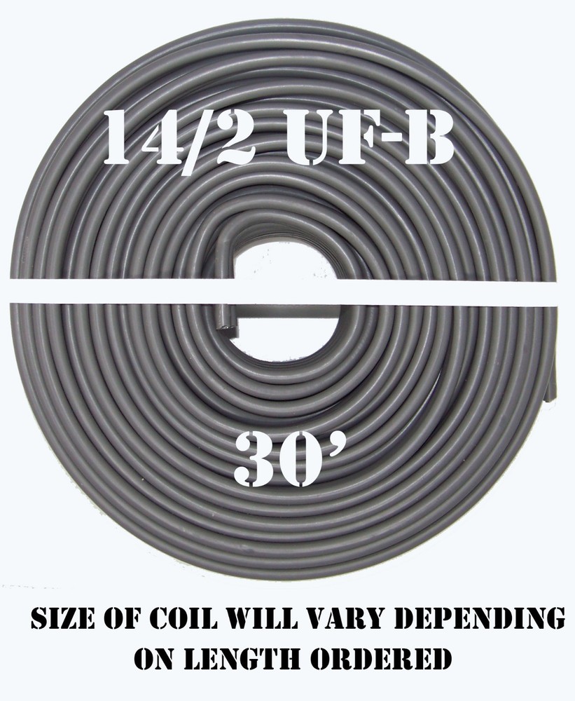 14/2 UF-B x 30′ Southwire Underground Feeder Cable