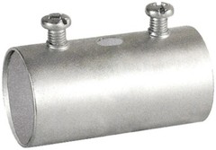 Southwire SSLP-100, 1″, Zinc Plated Steel, Set Screw, EMT Conduit Coupling, 1 pc