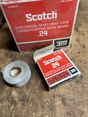 New 3M Scotch Electrical Shielding Tape Tinned Copper Wire Braid 10 Rolls No 24