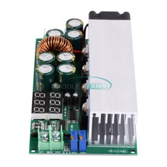 DC12-80V 20A Digital Adjustable Step Down Buck Voltage Regulator Power Module