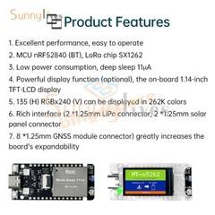 HelTec AutoMation Node T114 LoRa Development Board nRF52840 SX1262 Module Type-C