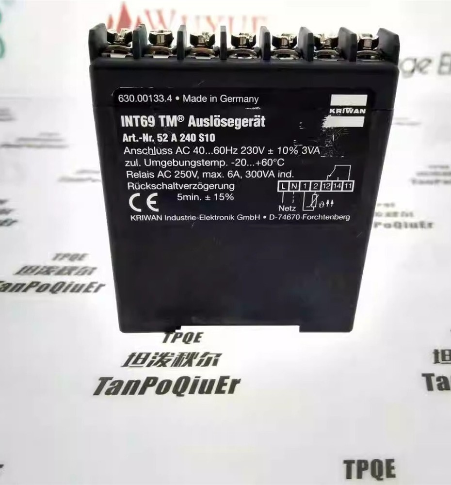 1pc KRIWAN INT69 TM 52A240 S10 compressor protection module