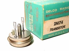 2N174 Germanium NTE105 PNP Delco 15A 55W NOS Audio Power Amp Transistor