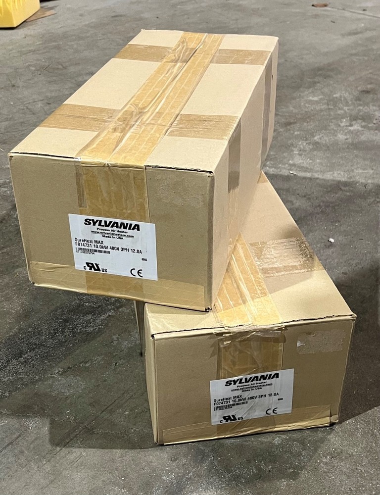 TUTCO SureHeat MAX (formerly SYLVANIA) F074731 – 10.0kW, 480V, 3PH Air Heater