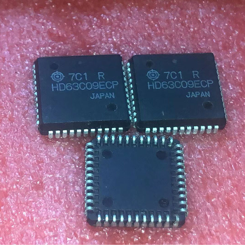 1Pc HITACHI HD63C09ECP 8-Bit Microprocessor Processors PLCC-44