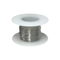 32 AWG Gauge Stainless Steel 316L Wire 250′ Length 0.0079″ Diameter