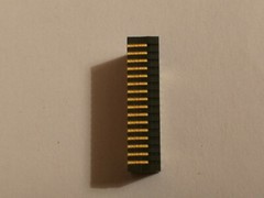 3x Chip carrier ceramic-gold package Kyocera Type I