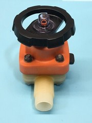 GEORGE FISCHER 315 PVDF D25 DN 20 PN 10, VALVE DIAPH MAN, 25MM, PTFE, 146907