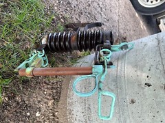 Antique Kearney 1930’s Electricity Insulators With Fuse Breaker and Pole Attach