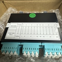 CL-FC-MTP2/24LC-SM (24 fiber) LC Connectors Cassette, 0S2 SM