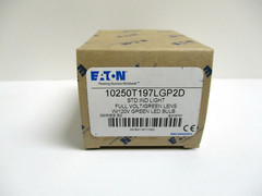 EATON, 10250T197LGP2D, GREEN LENS STD INDICATOR LIGHT