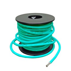 12AWG Tinned Copper Wire (Green), 26.25Ft Flexible 65-Stranded Electrical Wire