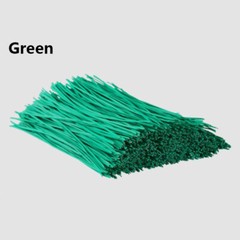 0.55mm Plastic Coated Wire Ties Twist Ties for Harness & Gardening & Packaging