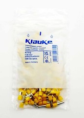 1000x Klauke 332230 47512 12mm ferrule temperature range 105°C -unused/original packaging-