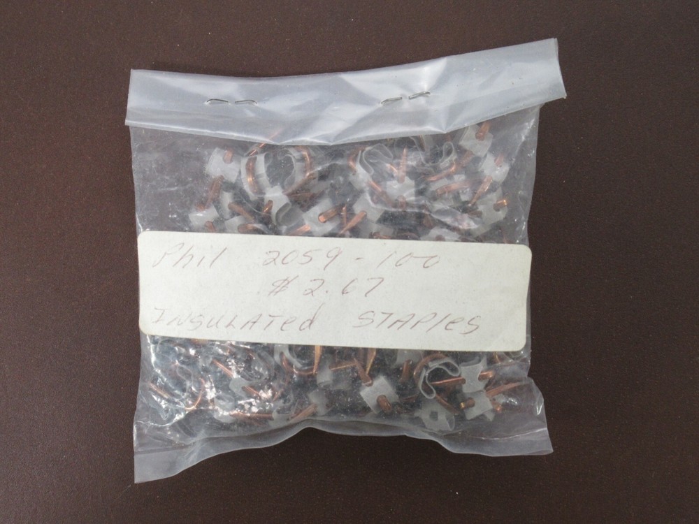 Philmore Insulated Staples (Pack of 100) 2059-100 (L EB)