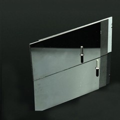 8K Mirror Polished Stainless Steel Sheet Plate Bright Polish 1/1.5/2/3mm Thick