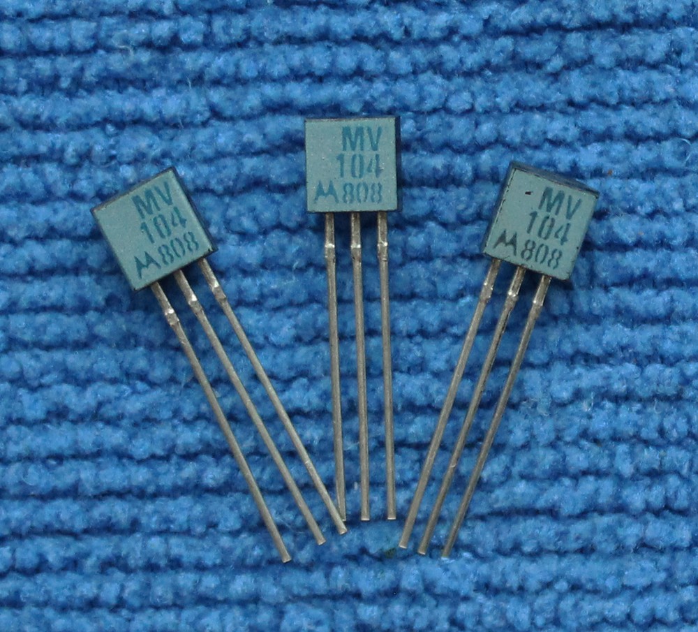 10pcs MV104 Silicon Tuning Diode TO-92