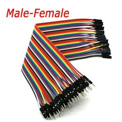 120PCS Multicolor Breadboard Cables Kit Male-Male Male-Female Female-Female