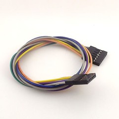 10x 30cm 1ft 6Pin -6Pin Connector Female to Female Dupont Wire Cable Line 2.54mm