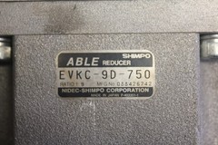 SHIMPO-NIDEC ABLE REDUCER NEVSC-9D-750-WA