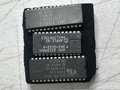 Collector Grade CPU Apple 1982 Custom ROM Vintage Computer Chip Set Untested