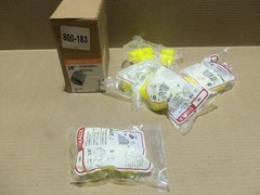 Halex 27580 Box of 5 (5 Per Bag) 3/8″ #14/2-#12/2 Duplex Hit Lock Connector AK