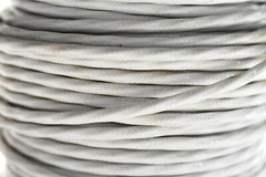 Mil Spec M27500-22TE4T14 White ETFE Jacket 22AWG Shielded Cable 10 FT. PER SALE