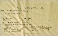 50ft A.E. Petsche RNF-100-1-1/2-CL, 1.5″ Clear Polyolefin 2:1 Heat Shrink