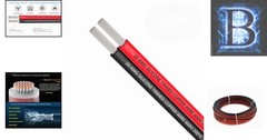 30ft Silicone Parallel Wire: Corrosion-Resistant 20GA for Electronic Use
