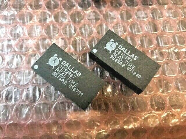 LOT OF 2: DALLAS DS12887 REAL TIME CLOCK CHIP – USA SELLER! RM2-CMP25