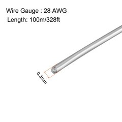 Heating Element Coil Heat Resistance Wire Heat Resistant 28 Gauge/328ft