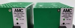 LOT OF 2 AMC DR-SPS240 24VDC 10A Switching Power Supply