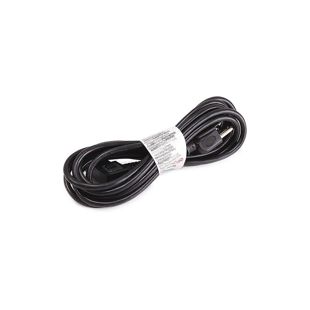 GRAINGER APPROVED 20PX02ID PC Pwr Cord,5-15P,IEC C13,10 ft.,Blk,10A 20PX02