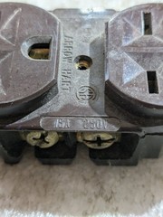 Arrow Hart 15A 250V Duplex Receptacle Outlet Strip Gauge Industrial OEM